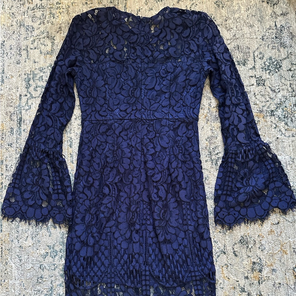 Lulu’s Blue Lace Dress